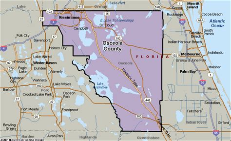 Florida osceola county - Osceola County is a 1,506 square mile area that serves as the south/central boundary of the Central Florida Region and the Greater Metropolitan Area. The City of Kissimmee, …